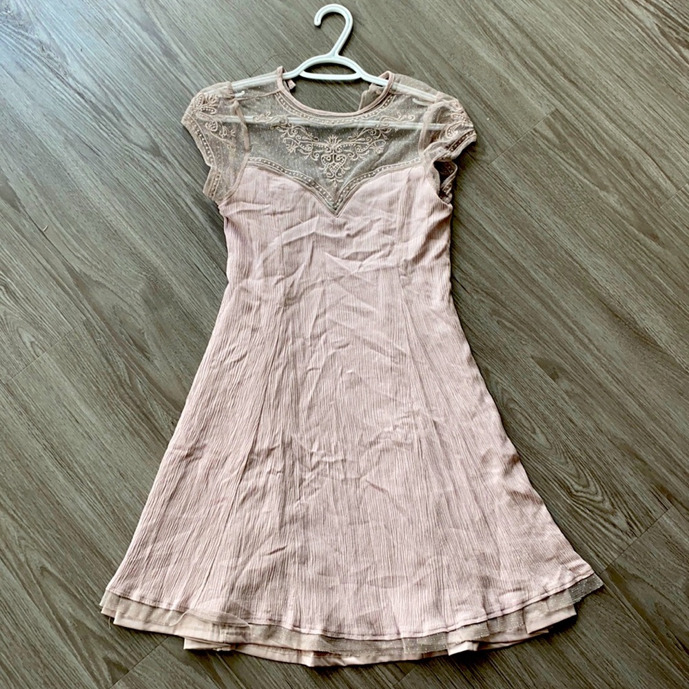 Mauve occasion dress